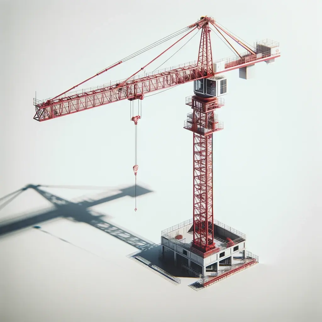 SS123 QR Tower Crane for High-rise Construction